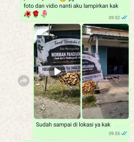 Pengiriman Karangan Bunga Banmati Sukoharjo