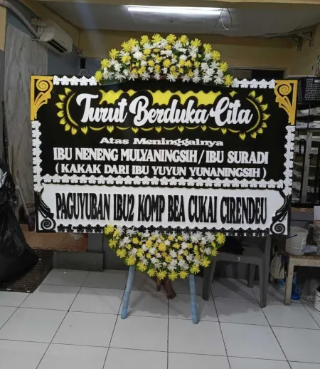 Papan Bunga Duka Banmati Sukoharjo